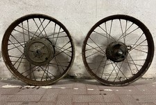 Coppia Ruote Cerchi a Raggi Piaggio Si