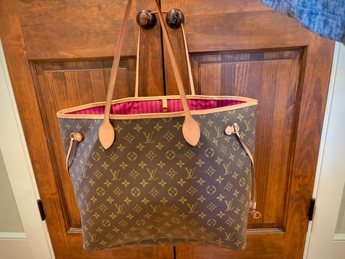 Louis vuitton neverfull pink - louis,