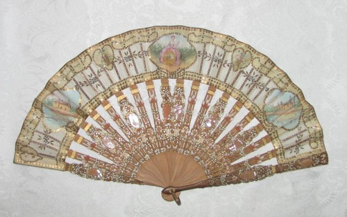 Antico ventaglio edoardiano