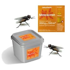Moscacron Esca Per Mosche 2kg - Moschicida in granuli pronti all'uso NEWPHARM