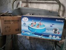 Bestway Fast Set 57268 Piscina Gonfiabile, 244x66cm - Blu