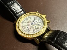 Orologio Trias Germany Multifunzione Giorno/Data Automatico Acciaio Oro T21611