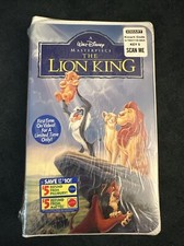 Vhs The Lion King Masterpiece