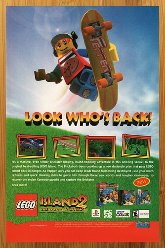 2001 lego island - lego, 2: