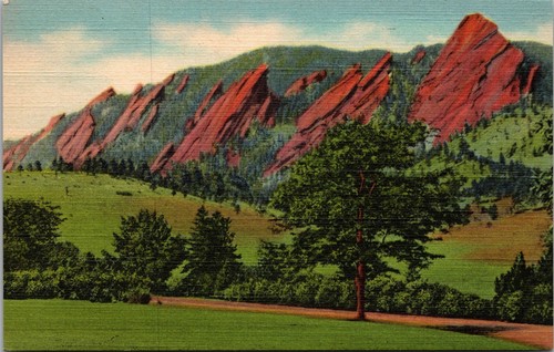 Cartolina the flatirons - cartolina,