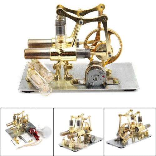 Motore doppio cilindro modello - doppio,