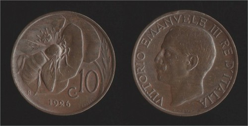 Centesimi 1926 ape - 10,
