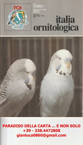 Italia ornitologica rivista - italia,