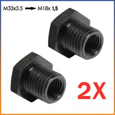 2x Adattatore Mandrino Tornio