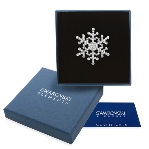 Spilla argento swarovski - argento,
