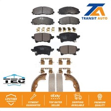 Front Rear Ceramic Brake Pads
