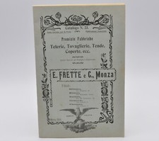 Frette catalogo vintage del 1904 Biancheria Tovaglie Telerie 84 pag.  exc++++ 