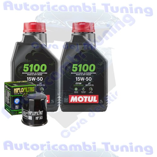 Kit tagliando olio motul 5100 - tagliando,
