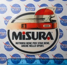 ADESIVO STICKER VINTAGE AUFKLEBER AUTO TUNING MISURA SPONSOR UFFICIALE FORMULA 1
