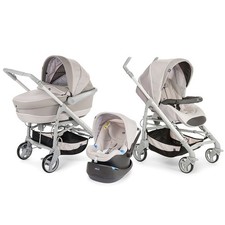Passeggino Chicco Trio colore grigio chiaro