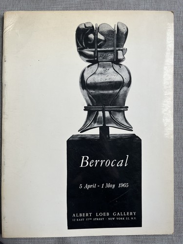 Vtg 1965 miguel berrocal - 1965,