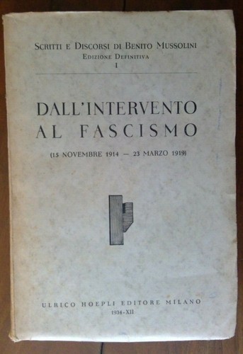 Dall intervento fascismo - al,