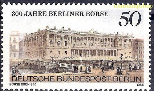 Germania 1985 berlino stock - germania,