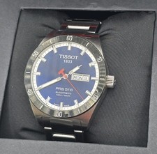 Tissot PRS 516 quadrante blu data giorno T0444302104100 42 mm