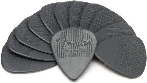 Fender pack plettri - 12, nylon