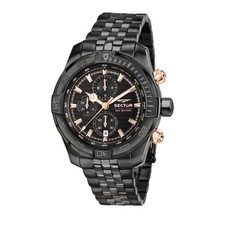 Sector Diving Team – Orologio Uomo Nero con Dettagli Rose (R3273635003)