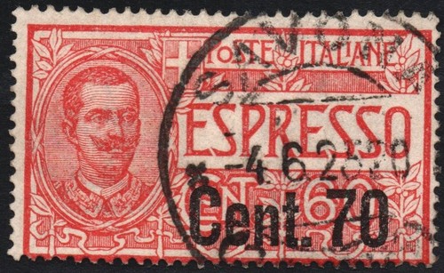 Italia regno 1921 e5 - regno,