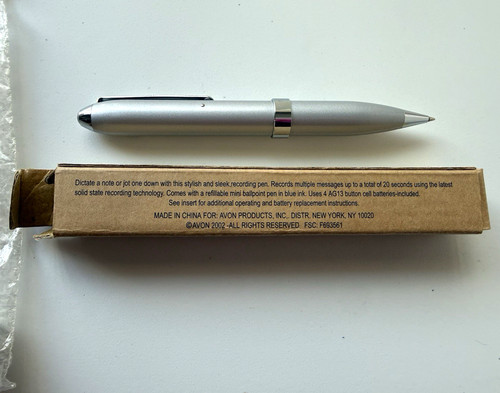Avon silver pen style - pen-style, flash