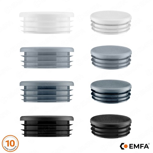 Tappi tondi alettati plastica - tappi,