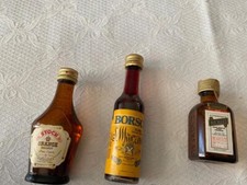 Mignon Bottiglie Vintage da Collezione 3 Pz