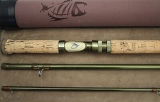 15' G LOOMIS ROARINGRIVER GLX PUNGIGLIONE TIRO CONO SALMONE MOSCA SPEY 10/11 (R-436