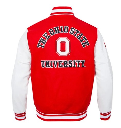 Giacca rossa letterman ohio - letterman,