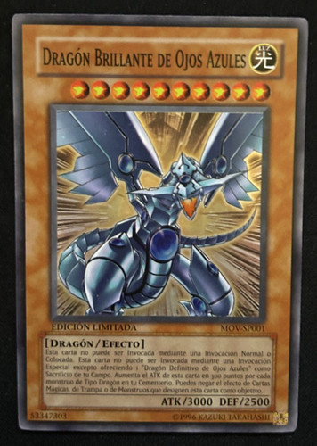 Blue eyes shining dragon - blue-eyes,