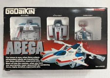 Godaikin Abega 1984 Bandai Voltron Albegas Transformers robot vintage *raro* CIB