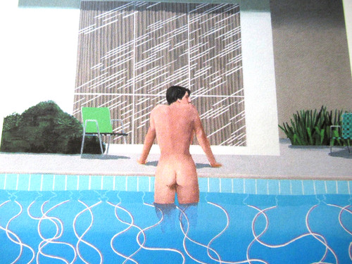 Litografia david hockney - litografia,