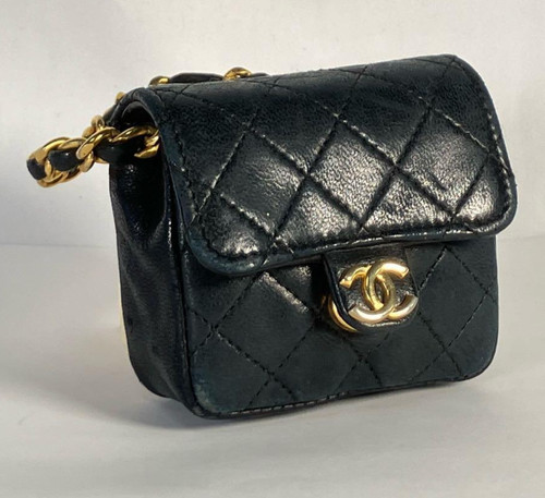 Chanel vintage mini matelasse - chanel,