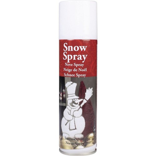 Spray neve - spray, effetto