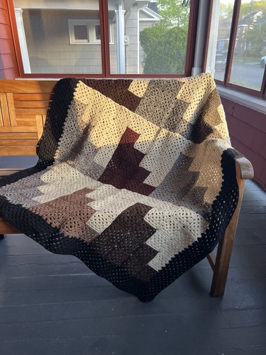 Coperta all uncinetto mano - coperta,