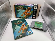 Solo in Tedesco Disney's Tarzan Nintendo 64 N64 Spiel Condizioni Accettabili