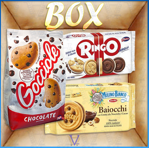 Box gocciole chocolate 500 - box,