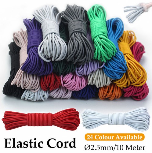Cordoncino elastico tondo 5 - cordoncino, 2,5