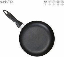 Padella Antiaderente 24 Cm Per Piano Cottura Induzione Elettrico Gas Frittate Facile Pulizia