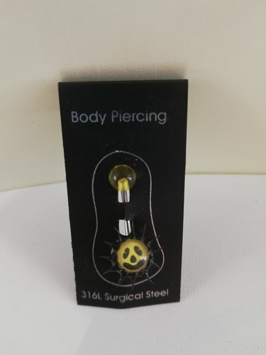 Piercing ombelico sole acciaio