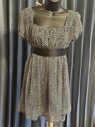 Abito donna bianco nero - abito,