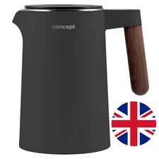 Bollitore Elettrico 1,5L 2200W Acciaio Inox Controllo Temperatura Nordica 45-100°C