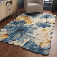 Tappeto floreale bordo