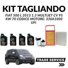Kit Tagliando Fiat 500L 1.3 MULTIJET CV 95 KW70 CODICE MOTORE: 330A1000  MOD:UFI