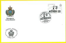 SAN MARINO - 2020 FDC CALCIO JUVENTUS CAMPIONE D'ITALIA 2019/20 FIRST DAY COVER