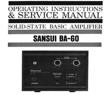 SANSUI BA-60, BA-90 Schematic