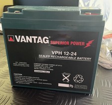 Batteria agm ciclica 12v 24ah - batteria,