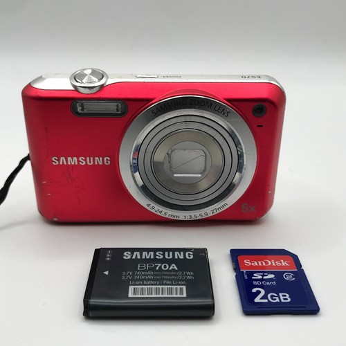 Samsung es70 2mp - samsung, red